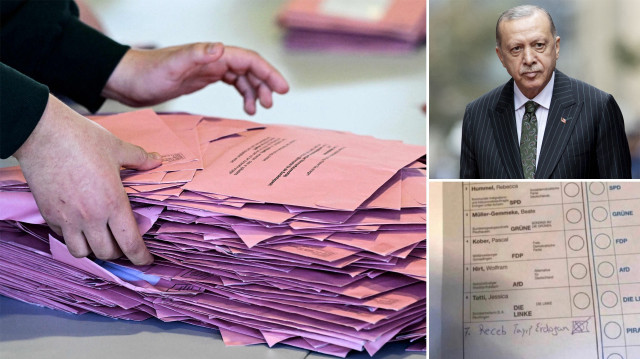 Almanya’da sandıktan Recep Tayyip Erdoğan’a oy çıktı