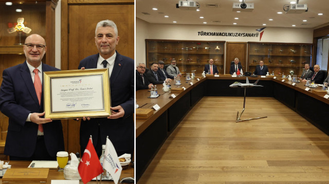 Bakan Bolat TUSAŞ’ı ziyaret etti: Savunma sanayi ihracatını yıllık 10 milyar dolara çıkarmak için mücadele vereceğiz