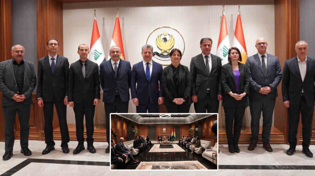 DEM heyeti Kuzey Irak’ta: Mesrur Barzani’den İmralı açıklaması