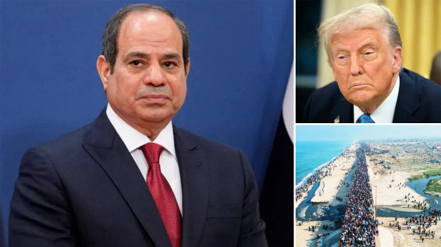 Mısır Cumhurbaşkanı Sisi: Filistinliler yerlerinden edilmemeli