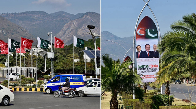 Pakistan’da caddelere Türk bayrakları asıldı: Cumhurbaşkanı Erdoğan’ı bekliyorlar