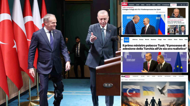 Cumhurbaşkanı Erdoğan ile Polonya Başbakanı Tusk görüşmesi dünya basınında: ‘Türkiye olmadan imkansız’