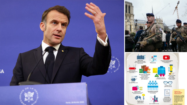 Fransa vatandaşlarına ‘hayatta kalma kılavuzu’ dağıtacak: Macron’dan ilk açıklama ‘Ne olacağını kimse söyleyemez’