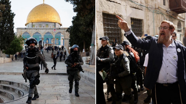 İşgalci Yahudilerden Mescid-i Aksa’ya baskın