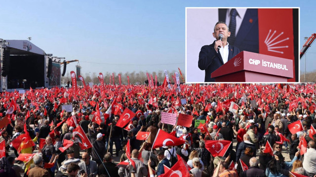 Özel’in 2.2 milyon yalanı kısa sürdü: Emniyet Maltepe’deki mitinge katılanların sayısını açıkladı