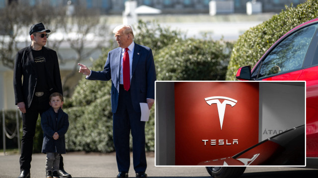 Trump’tan Elon Musk’a Tesla jesti