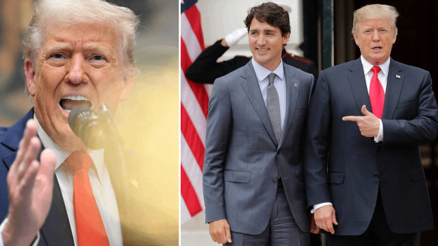 Trump’tan gümrük vergileri konusunda yeni tehdit: Kanada Valisi Trudeau’ya söyleyin, derhal artacak