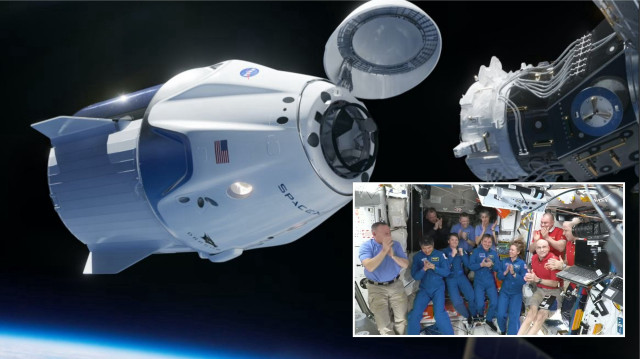 Uluslararası Uzay İstasyonu’nda mahsur kalan astronotların imdadına yetiştiler