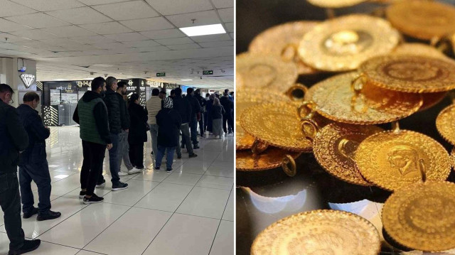 Altın fiyatları gerileyince vatandaş kuyumcuya koştu: Uzun kuyruklar oluştu