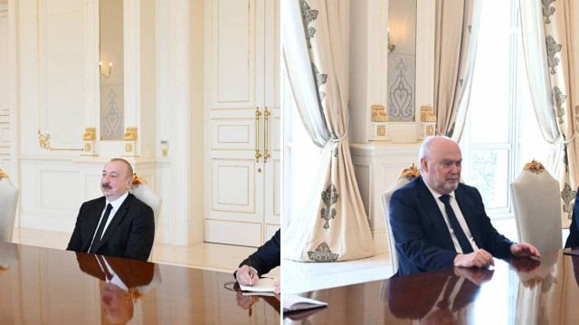 Azerbaycan Cumhurbaşkanı Aliyev, AGİT Genel Sekreteri Sinirlioğlu’nu kabul etti