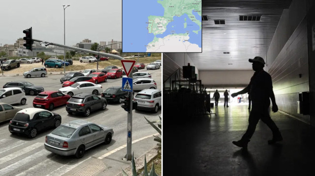İspanya ve Portekiz’de elektrik krizi: Metrolar boşaltıldı trafik durdu