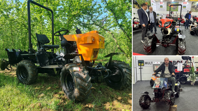 Mini bahçe traktörü ‘Tarla Faresi’ çiftçilerin işini kolaylaştıracak