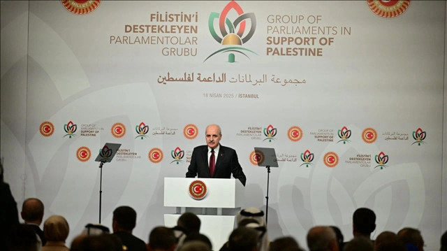TBMM Başkanı Kurtulmuş Filistin davasına destek konusunda konuştu: Bu bir başlangıç