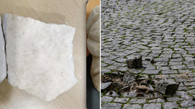 Belçika’da taş çalma modası: ‘Kaldırımları rahat bırakın!’