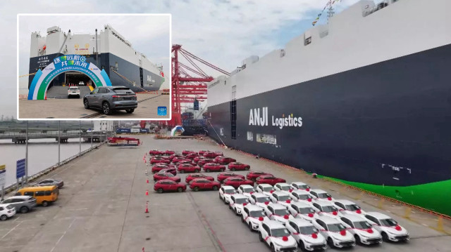 Binlerce araçlık dev Anji Ansheng ilk seferine çıktı: Otomobil fiyatları değişebilir