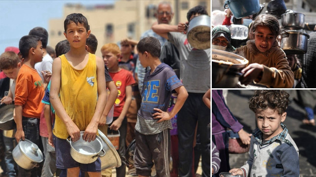 Filistin: Gazze Şeridi’ndeki 93 bin çocuk açlık tehlikesi altında