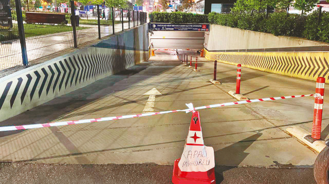 İSPARK 36 otoparkı neden kapattı