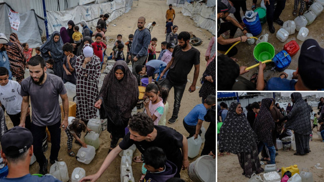 İsrail saldırıları altındaki Gazze’de su krizi devam ediyor