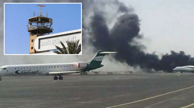 İsrail Yemen’de Sana Havalimanı’na saldırdı