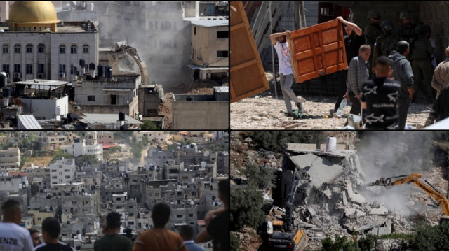 İsrail, yıkım kararı bildirmeden Nur Şems Mülteci Kampı’nda Filistinlilere ait 4 binayı yıktı