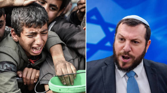 İsrailli bakandan canice açıklama: Filistinlileri “açlığa mahkum ederek öldürme” çağrısı yaptı