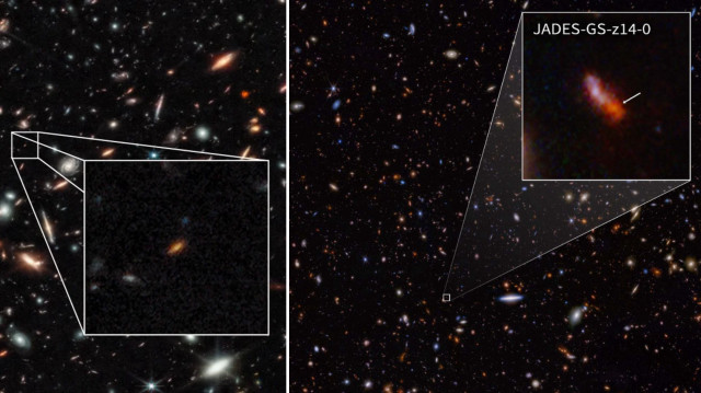 James Webb Uzay Teleskobu bilinen en uzak galaksiyi keşfetti