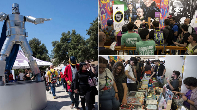 Napoli’de ”Comicon 2025” etkinliği ziyaretçilerini ağırladı