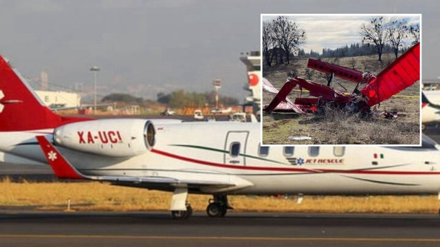 Şili’de ambulans uçağın düşmesi sonucu 6 kişi hayatını kaybetti