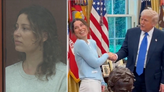 Trump tutuklu takasında serbest kalan Ksenia Karelina’yı Beyaz Saray’da ağırladı
