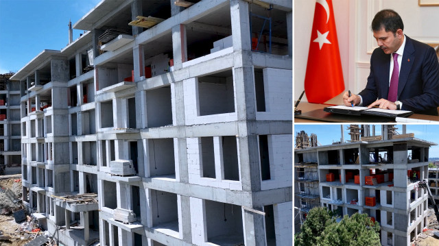 Yarısı Bizden ile örnek teşkil etti! Bakan Kurum: Güneş Sitesi sağlam ve güvenli evlere dönüşüyor