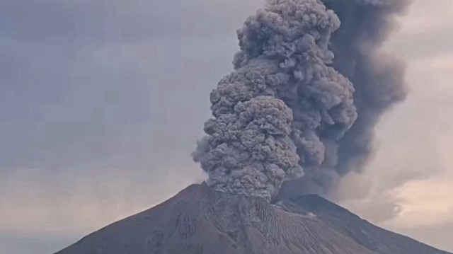 Japonya’daki Sakurajima Yanardağı patladı
