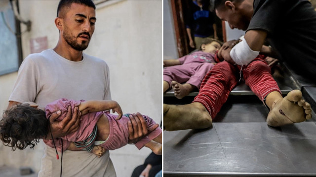 Katil İsrail’in Gazze’ye düzenlediği son saldırılarda 48 Filistinli hayatını kaybetti