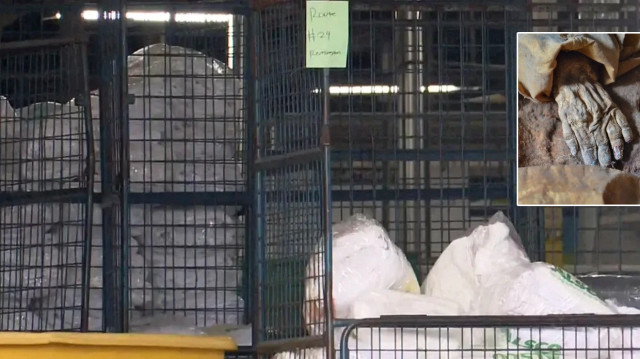 Kuru temizleme tesisinde mumyalanmış bebek cesedi bulundu