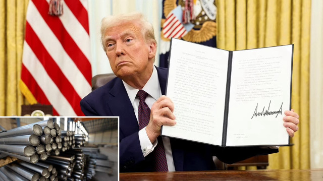 Trump’tan yeni vergi kararnamesi: Çelik ve alüminyumda tarife yüzde 50’ye çıkarıldı
