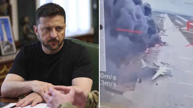 Zelenski’den dünyanın konuştuğu dronlu saldırıya övgü: Şüphesiz tarih kitaplarında yer alacak