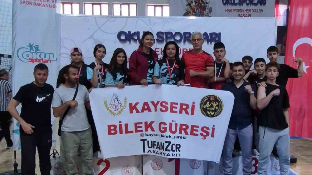Bilek Güreşi Şampiyonası’na Kayseri damgası