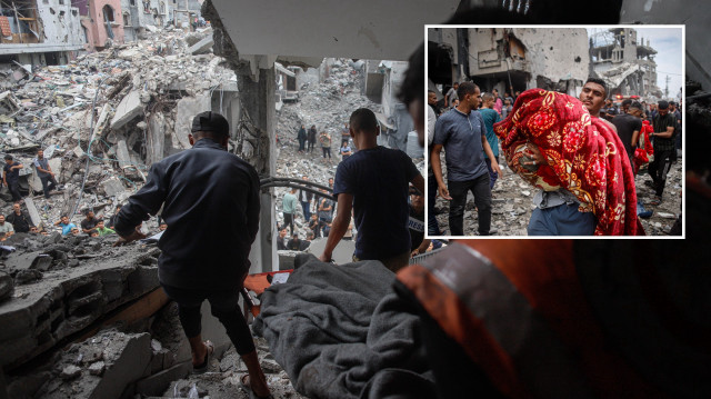 Gazze’de can kaybı 57 bin 575’e yükseldi