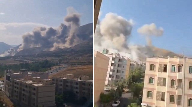 İsrail İran’a yeni hava saldırısı başlattı: Tahran’dan dumanlar yükseldi