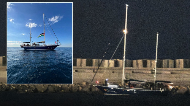 İsrail’in alıkoyduğu Madleen gemisi Aşdod Limanı’na götürüldü