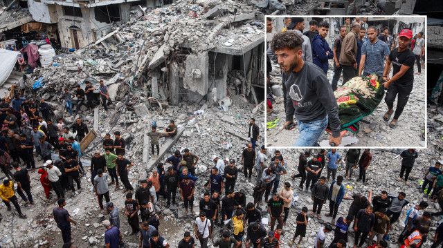 Katil İsrail Gazze’de yine yardım bekleyenleri hedef aldı: 20 Filistinli hayatını kaybetti