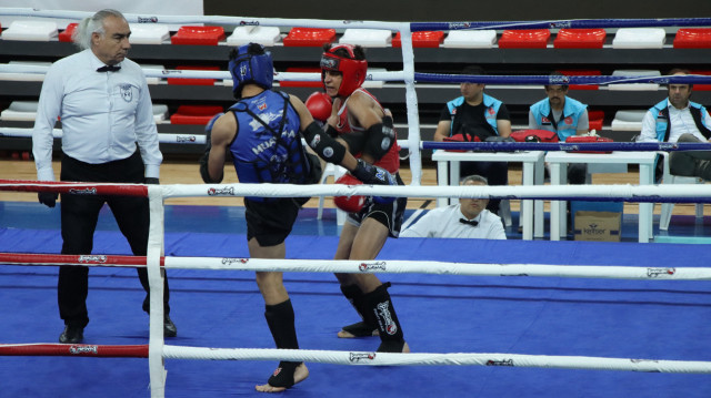 Kırklareli’nde Gençler Türkiye Muaythai Şampiyonası devam ediyor