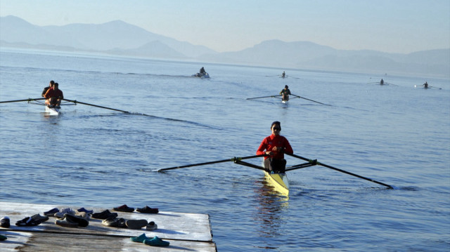Kürek Milli Takımı Meriç Nehri’nde kampa girdi