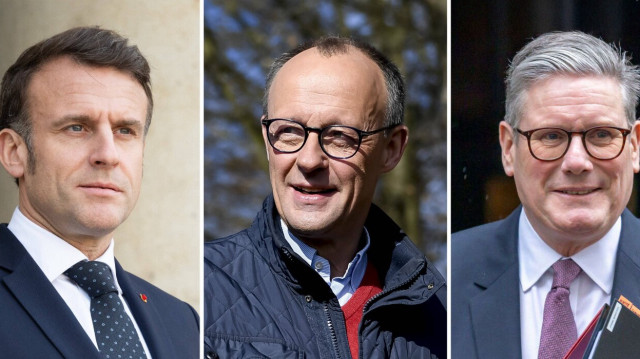Merz Macron ve Starmer İsrail saldırılarını görüştü