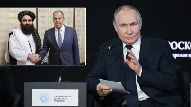 Taliban hükümetini resmen tanıyan ilk ülke Rusya oldu