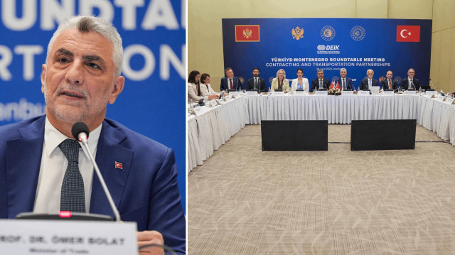 Ticaret Bakanı Bolat Türkiye-Karadağ Yuvarlak Masa Toplantısı’nda açıkladı: Dünyada ikinci sıradayız