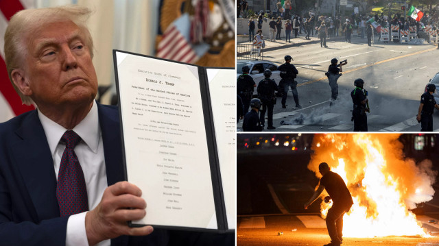 Trump kapıları tamamen kapattı: ABD’de sokak çatışmaları sürerken tartışmalı karar yürürlüğe girdi