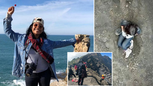 Yanardağın içine düşen turist dört gün sonra ölü bulundu