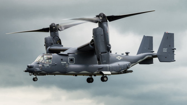 ABD’ye ait ‘Osprey’ tipi uçak Japonya’da acil iniş yaptı