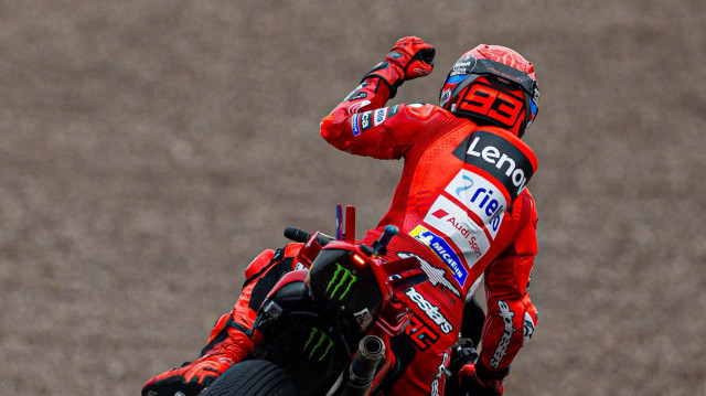 Almanya GP’de zirve Marquez’in