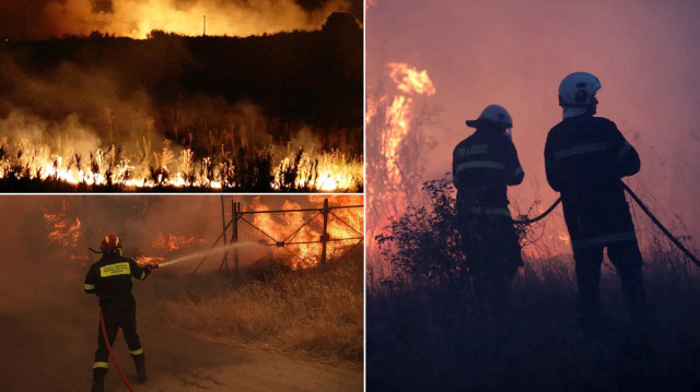 Avrupa alev alev: 11 ülke orman yangınlarıyla boğuşuyor